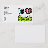 Liebe Cheesecake Visitenkarte (Vorne/Hinten)