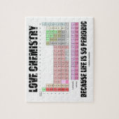 Liebe-Chemie, weil das Leben so periodisch ist Puzzle (Vertikal)