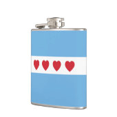 Liebe Chicago | Flasche Flachmann (Links)