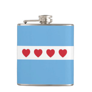 Liebe Chicago Flasche Flachmann