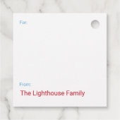 Liebe Chicago | Gefälligkeitskennzeichnungen | Per Geschenkanhänger (Rückseite)