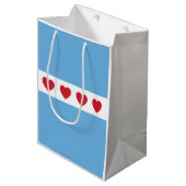 Liebe Chicago | Geschenktüte | M (Vorderseite Schrägansicht)