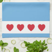 Liebe Chicago | Küchentücher (Gefaltet)