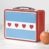 Liebe Chicago | Mittagspause | Metall Brotdose (Beispiel)