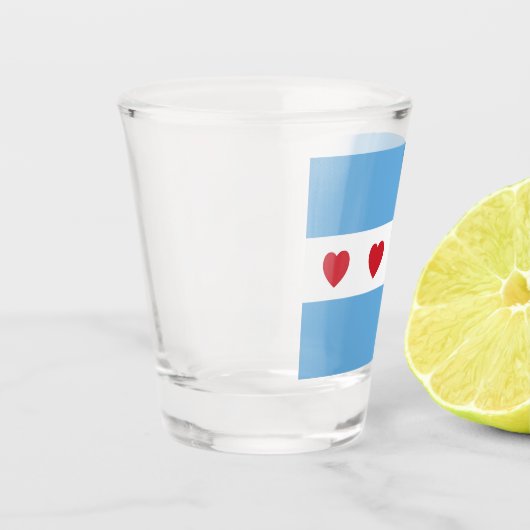 Liebe Chicago | Schießglas Schnapsglas (Links)