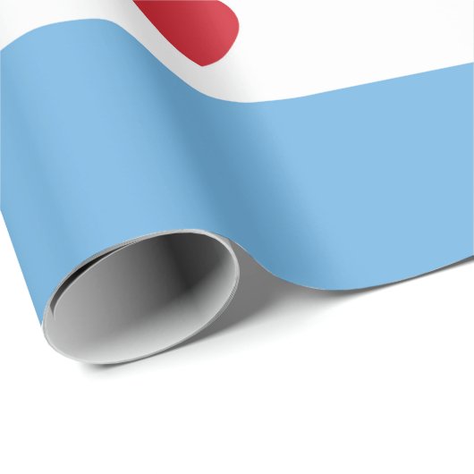 Liebe Chicago | Schleifpapier Geschenkpapier (Rolleneckpunkt)