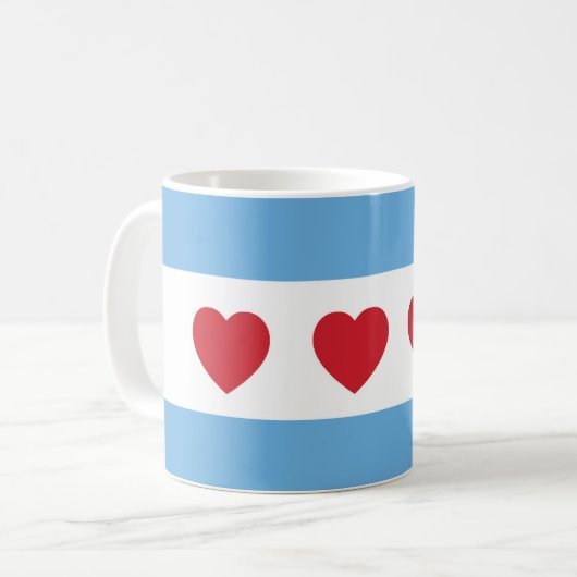 Liebe Chicago | TASSE | Chicago Souvenir (Vorderseite Links)