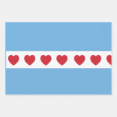 Liebe Chicago | Umschlagpapier Geschenkpapier Set (Vorderseite 2)