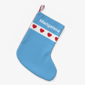 Liebe Chicago | Weihnachts-Strumpf Kleiner Weihnachtsstrumpf (Vorderansicht (hängend))