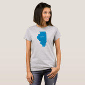 Liebe Chicagos Illinois dieser Stadt-T - Shirt (Vorne ganz)