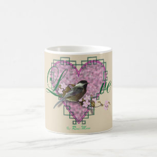 LIEBE Chickadee Kaffeetasse