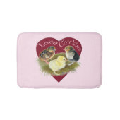 Liebe Chickies Badematte (Vorderseite)