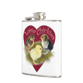 Liebe Chickies Flachmann (Links)