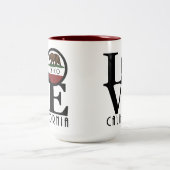 LIEBE Chico California 15oz Zweifarbige Tasse (Mittel)