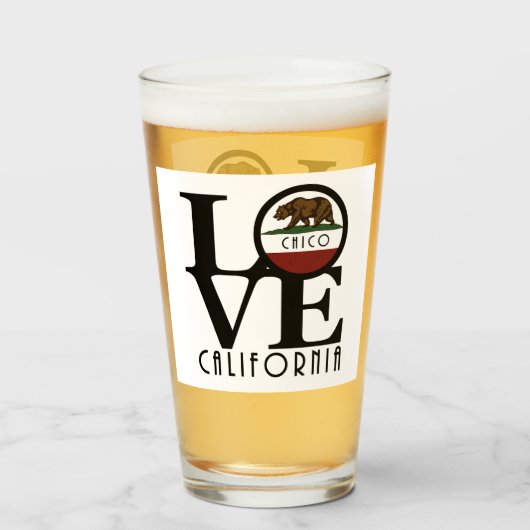 LIEBE Chico California Glas (Vorne (Gefüllt))
