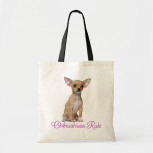 Liebe Chihuahua Welpen Hund Canvas-Tasche Tragetasche