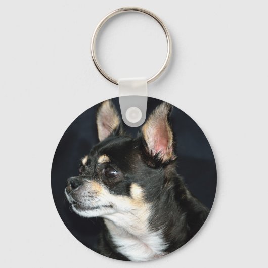 Liebe Chihuahuas Schlüsselanhänger (Vorderseite)