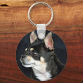Liebe Chihuahuas Schlüsselanhänger (Vorderseite)