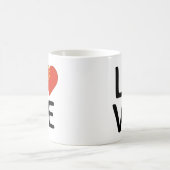 LIEBE - CHINA KAFFEETASSE (Mittel)