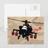 Liebe-Chopper Postkarte (Vorne/Hinten)