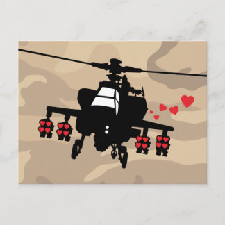 Liebe-Chopper Postkarte