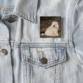 Liebe Chow Chow Puppy Hund Button Button (Beispiel)