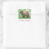 Liebe Chow Chow Welpe Hund Gruß Sticker (Tasche)