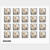 Liebe Chow Chow Welpe Hund Gruß Sticker (Blatt)