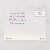 Liebe Christi Bibelverse und Cross Postcard Postkarte (Rückseite)