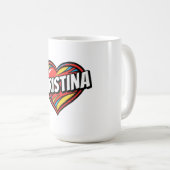 Liebe Christina Kaffeetasse (VorderseiteRechts)