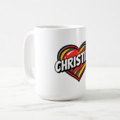Liebe Christina Kaffeetasse (Vorderseite Links)