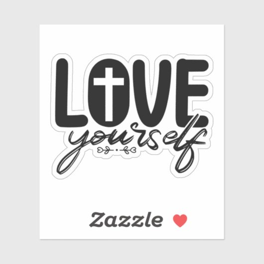 Liebe Christlich Aufkleber (Blatt)