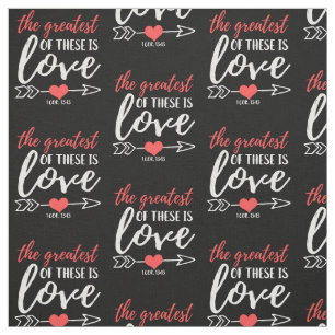 Liebe Christliche Bibel Verse Positive Inspiration Stoff