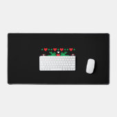 Liebe Christmas Ugly Schreibtischunterlage (Tastatur & Maus)