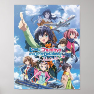 Liebe Chunibyo Andere Wahnvorstellungen Poster