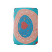Liebe Circles Bath Mat Badematte (Vorderseite Vertikal)