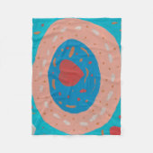Liebe Circles Fleece Blanket (Vorderseite)