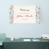 Liebe Citrus Foliage Brautparty Banner (Messeveranstaltung)