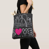 Liebe City Life in St Louis Missouri Tasche (Von Nahem)