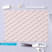 Liebe Classic Script Chic Calligrafy Tissue Seidenpapier (Handwerk)