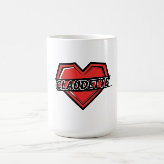 Liebe Claudette Kaffeetasse (Mittel)