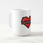 Liebe Claudette Kaffeetasse (Vorderseite Links)