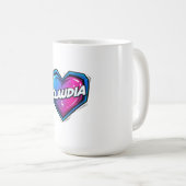 Liebe Claudia Kaffeetasse (VorderseiteRechts)