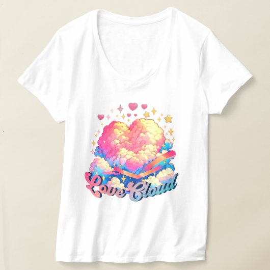 Liebe Cloud T-Shirt (Ablage )