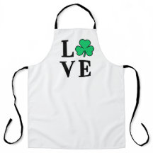 LIEBE Clover Kleeblatt Ireland St Patrick's Party