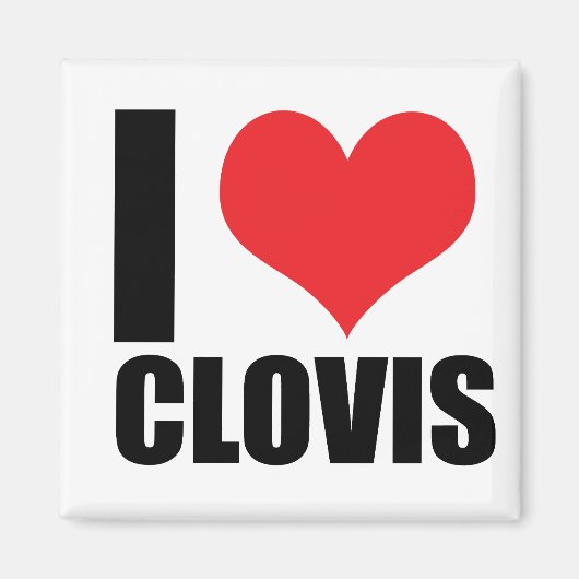Liebe Clovis Magnet (Vorne)