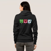 Liebe Club Hoodie (Schwarz voll)