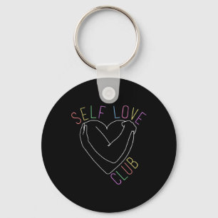 Liebe Club Mental Health Awareness Line Art zu Sup Schlüsselanhänger