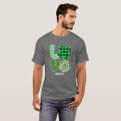 Liebe CNA Life - Leopard Vier-Leaf - St Patricks D T-Shirt (Vorne ganz)