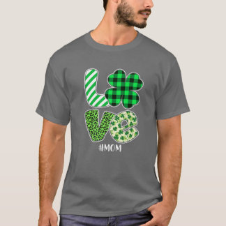 Liebe CNA Life - Leopard Vier-Leaf - St Patricks D T-Shirt